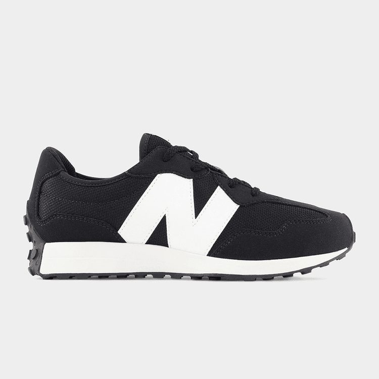 New Balance Junior 327 Black/White Sneaker