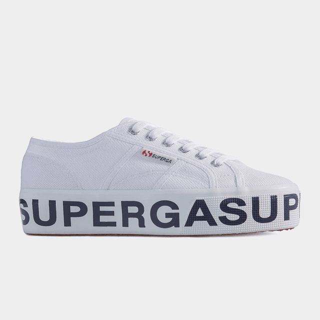 Women's Superga Cotlettering Platform